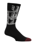 The Volcom Mens Callum Rooney Socks in Black