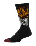 The Volcom Mens Callum Rooney Socks in Black