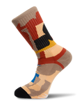 The Volcom Mens Carrau Print Mixer Socks (3 Pack) in Multi