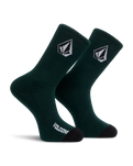 The Volcom Mens Full Stone Mix Socks (3 Packs) in Multi