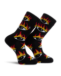 The Volcom Mens Ozzy II Socks in Black