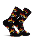 The Volcom Mens Ozzy II Socks in Black