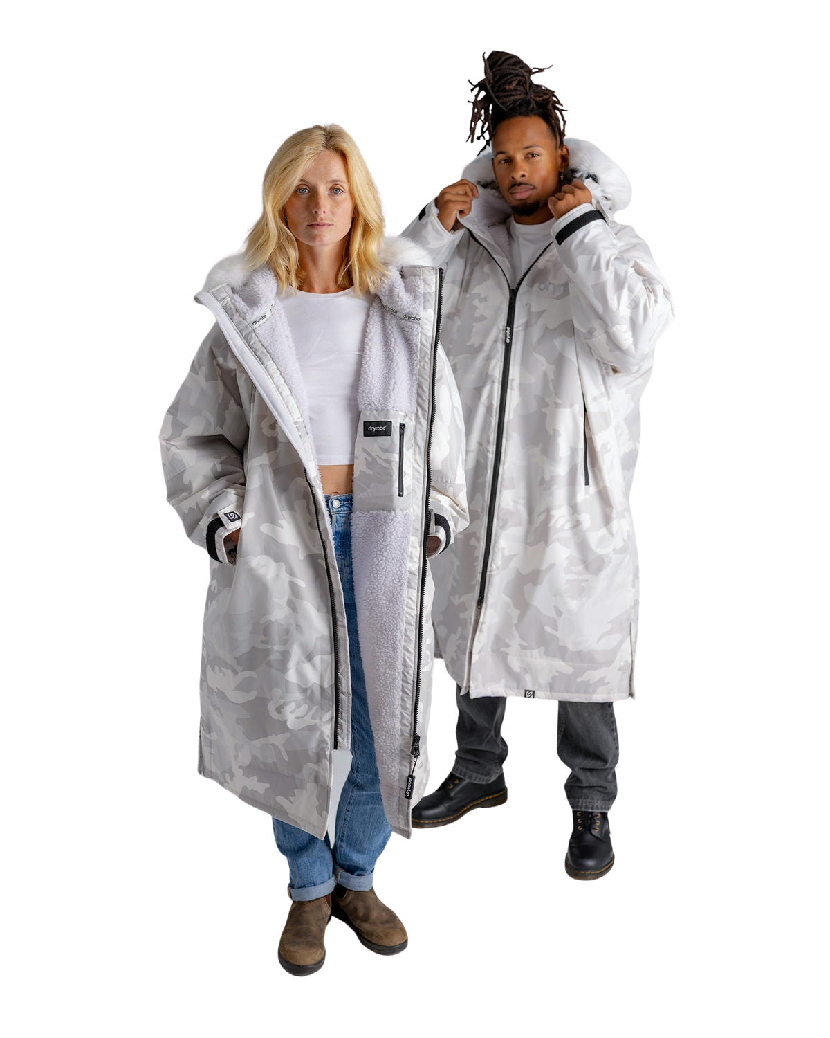 Advance Long Sleeved in Alpine White & Camo