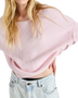 The American Vintage Womens Damsville Jumper in Melange Sugared Almond