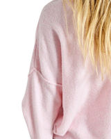 The American Vintage Womens Damsville Jumper in Melange Sugared Almond
