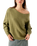 The American Vintage Womens Damsville Jumper in Melange Lizard