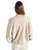 The American Vintage Womens Damsville Jumper in Melange Sand
