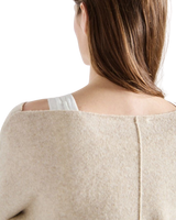 The American Vintage Womens Damsville Jumper in Melange Sand