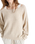 The American Vintage Womens Damsville Jumper in Melange Sand