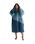 Advance Long Sleeved Changing Robe in Blue & Light Grey