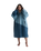 Advance Long Sleeved Changing Robe in Blue & Light Grey