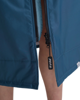 Advance Long Sleeved Changing Robe in Blue & Light Grey