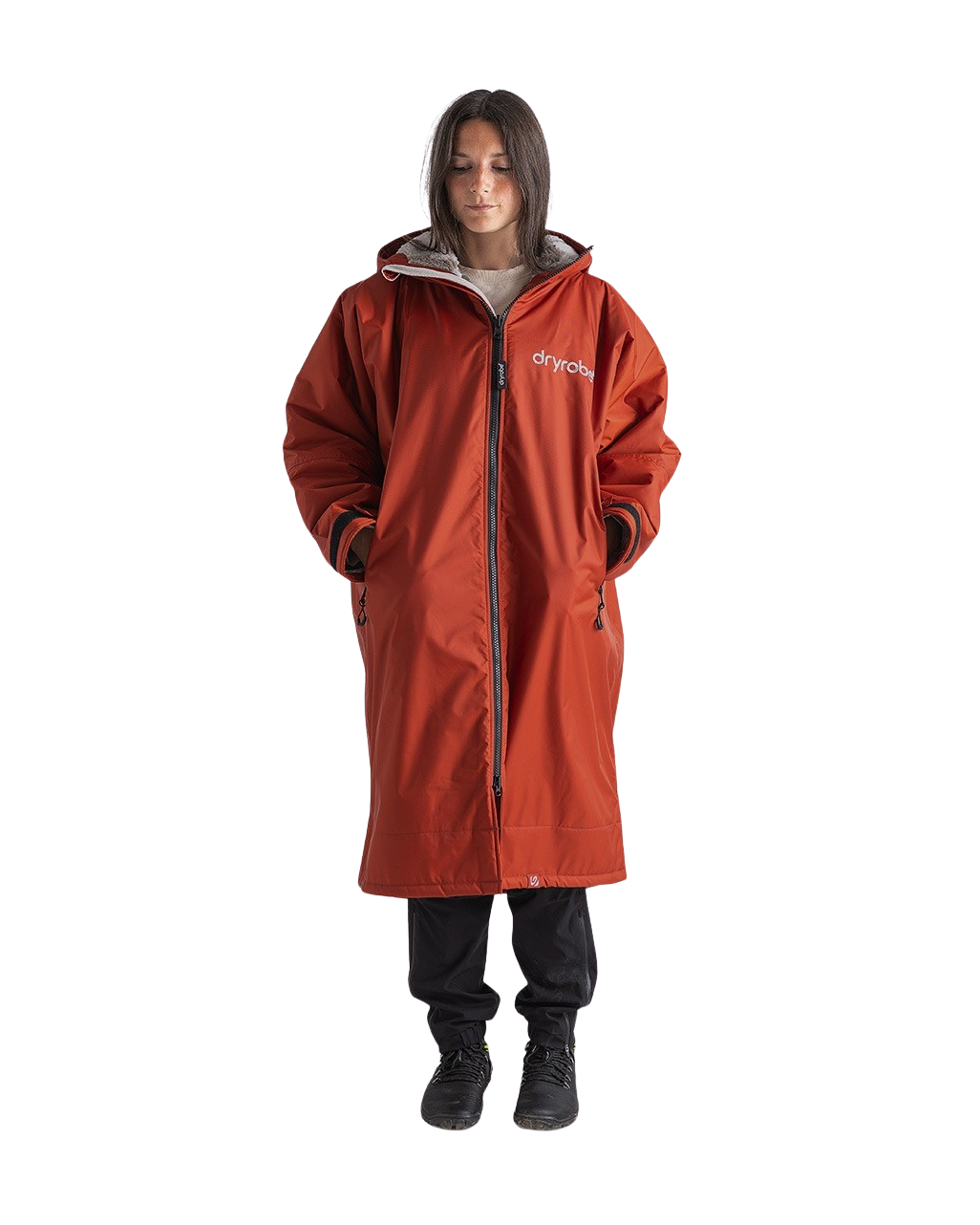 Dryrobe Advance Long Sleeved in Burnt Orange