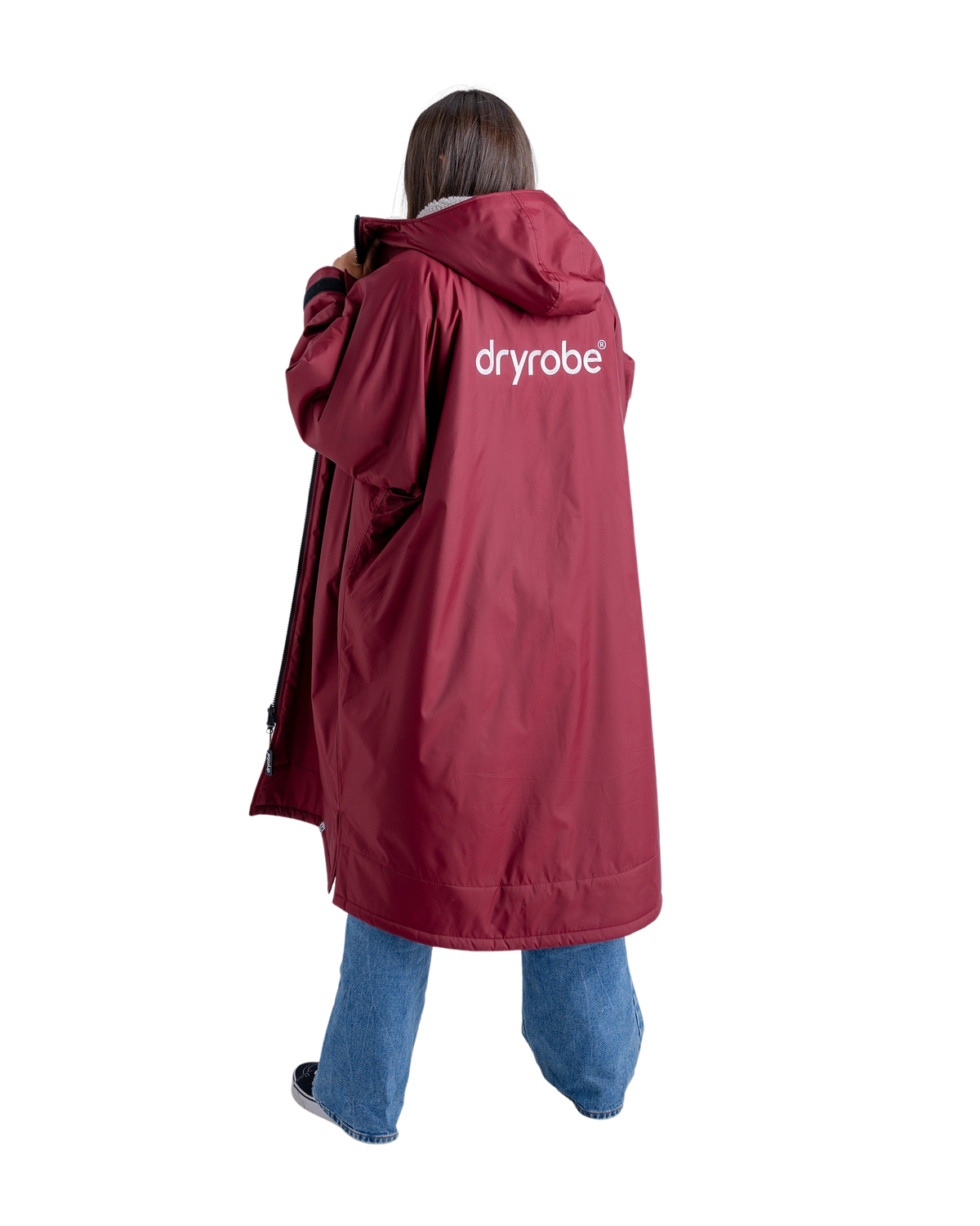 Advance Long Sleeved in Burgundy & Silver Grey