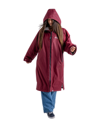 Advance Long Sleeved in Burgundy & Silver Grey