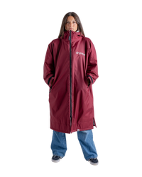 Advance Long Sleeved in Burgundy & Silver Grey