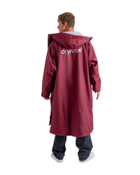 Advance Long Sleeved in Burgundy & Silver Grey