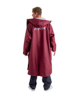 Advance Long Sleeved in Burgundy & Silver Grey