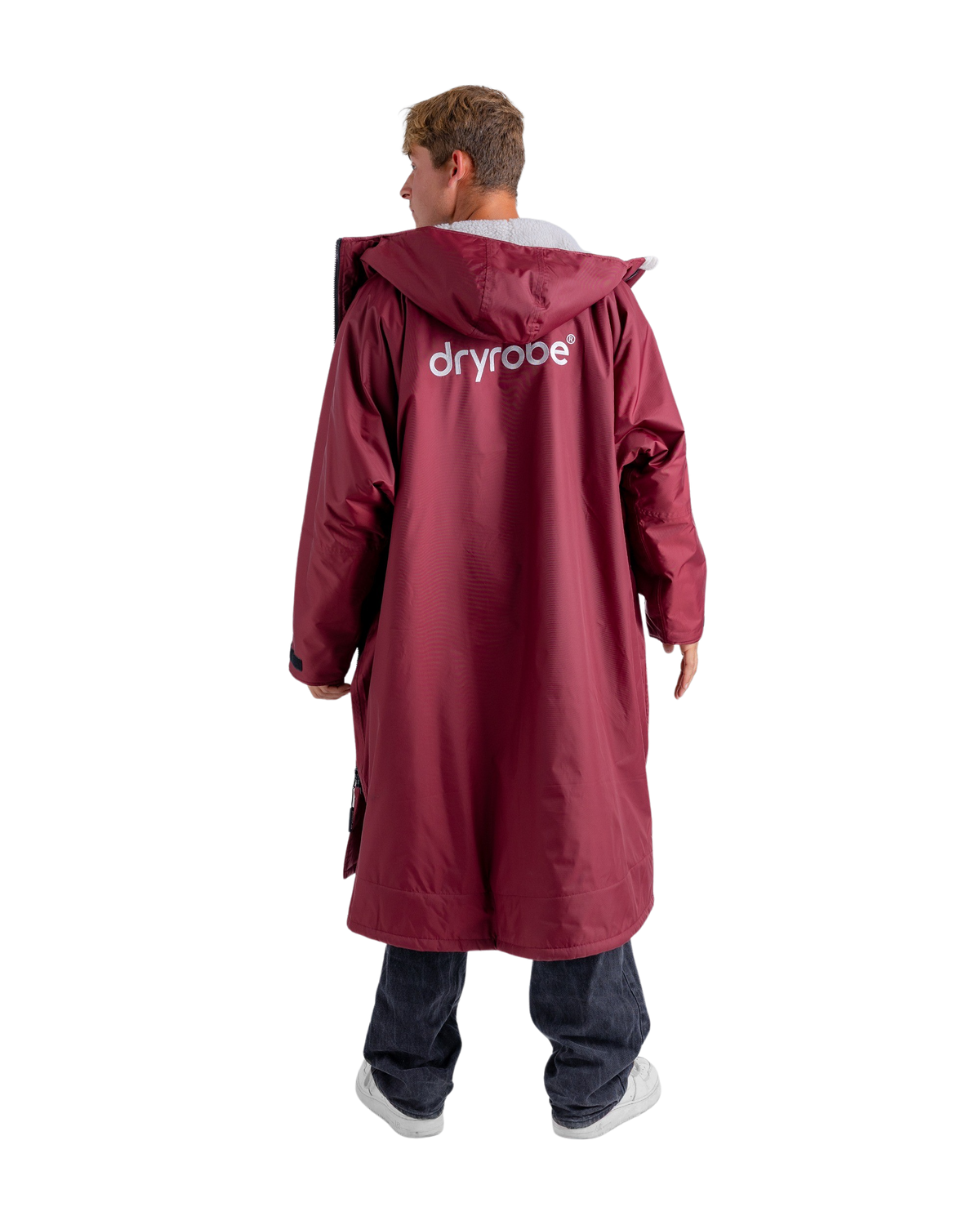 Advance Long Sleeved in Burgundy & Silver Grey