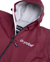 Advance Long Sleeved in Burgundy & Silver Grey