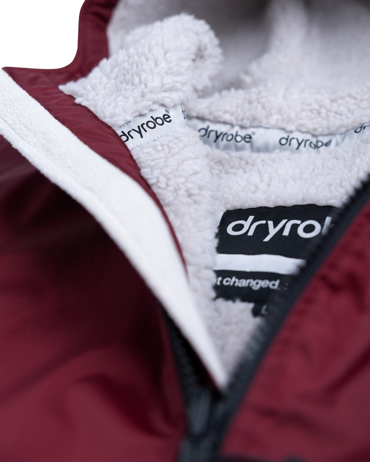 Advance Long Sleeved in Burgundy & Silver Grey