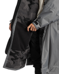 Alpine Advance Changing Robe in Charcoal Grey & Black Camo