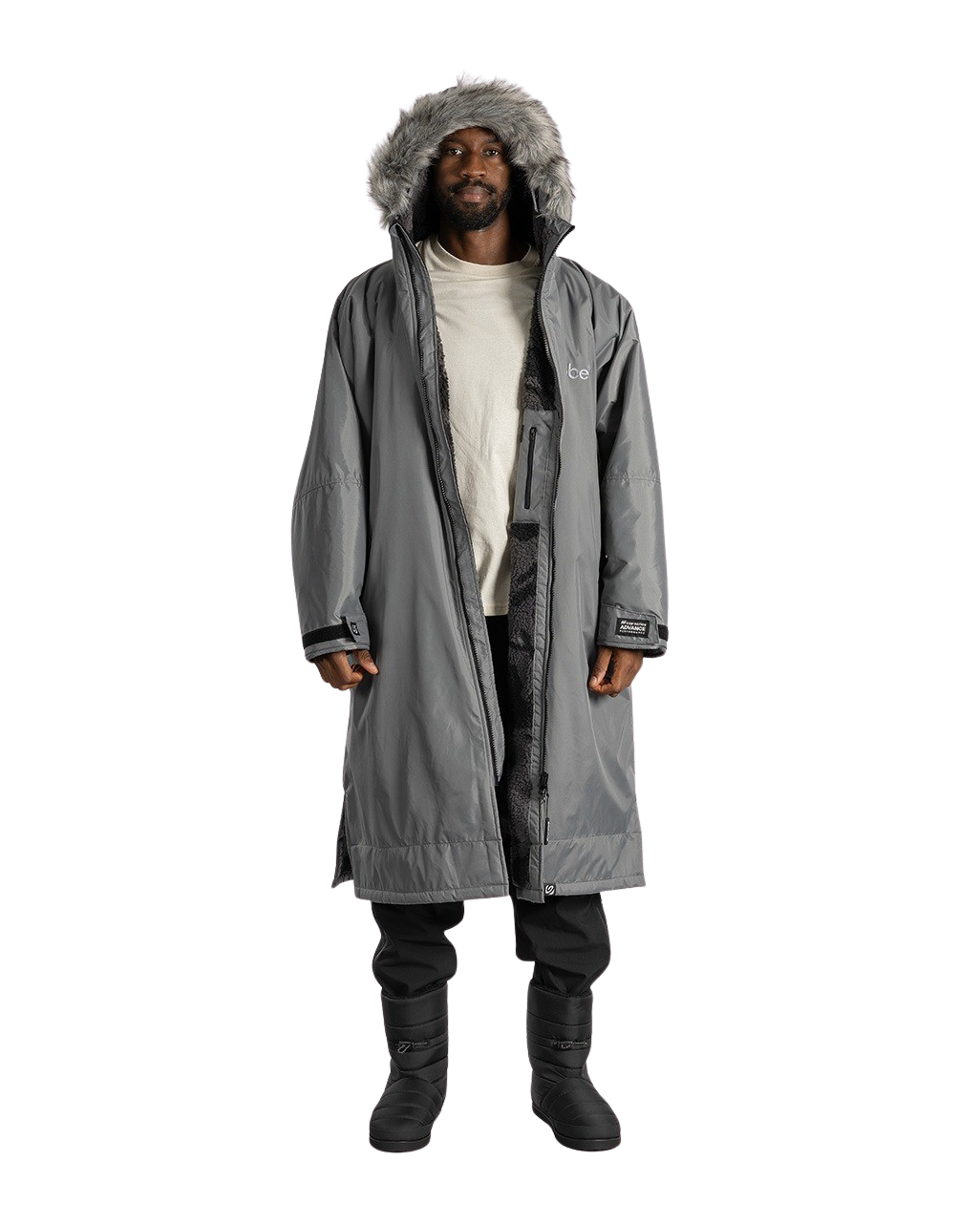 Alpine Advance Changing Robe in Charcoal Grey & Black Camo