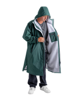 Advance Long Sleeved in Dark Green & Nimbus Cloud