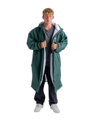 Advance Long Sleeved in Dark Green & Nimbus Cloud