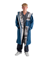 Advance Long Sleeved in Deep Sea Blue & Sand Camo