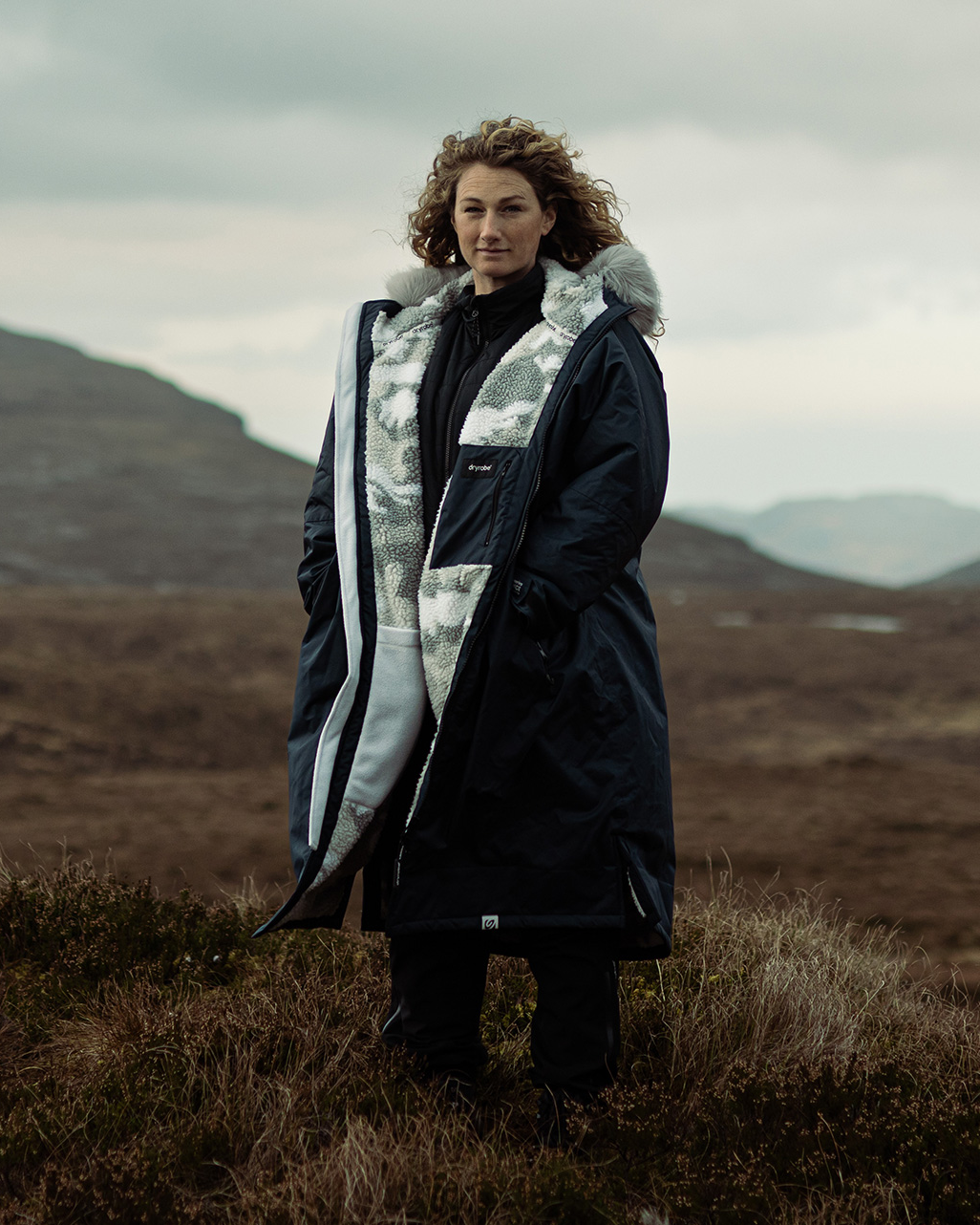 Alpine Advance Changing Robe in Eclipse Blue & White Camo