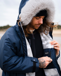Alpine Advance Changing Robe in Eclipse Blue & White Camo