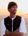 Waffle Beanie in Black