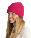 Waffle Beanie in Pink