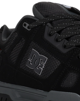 Stag Wnt Shoes in Black, Grey & Red