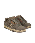 Stag Wnt Shoes in Dark Olive & Olive