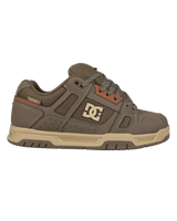 The DC Shoes Mens Stag Wnt Shoes in Dark Olive & Olive