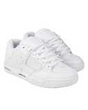 The DC Shoes Womens DC Command Shoes in White & White
