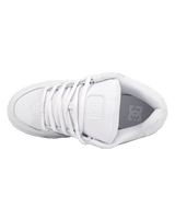 The DC Shoes Womens DC Command Shoes in White & White
