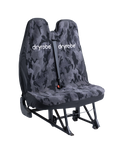 Double Car Seat Cover in Camo & Black