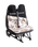 Double Car Seat Cover in Sand Camo & Black