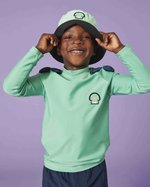 The Roarsome Boys Spike The Dinosaur Rash Vest in Green