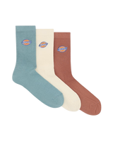 Womens Valley Grove Socks (3 Pack) in Stormy Sea