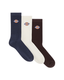 Valley Grove Socks (3 Pack) in Navy