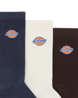 Valley Grove Socks (3 Pack) in Navy