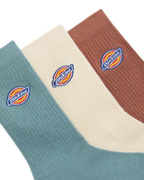 Valley Grove Socks (3 Pack) in Stormy Sea
