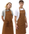 The Dickies Bib Apron in Brown Duck