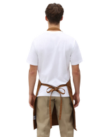 The Dickies Bib Apron in Brown Duck