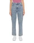 The Dickies Womens Ellendale Jeans in Blue Marble