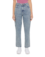 The Dickies Womens Ellendale Jeans in Blue Marble